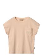 T-Shirt S/S Signe Beige Wheat