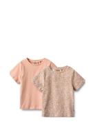 2 T-Shirt S/S Manna  Wheat