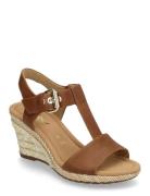 Wedge Sandal Brown Gabor