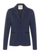 Anett Blazer Navy Cream