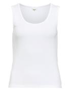 Objjamie S/L Sli Tank Top Noos White Object