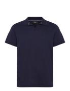 Thomas Knitted Polo Navy Clean Cut Copenhagen