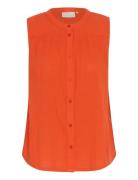 Kapauline Top Orange Kaffe