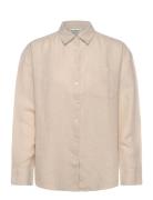 Bs Aglaia Regular Fit Shirt Beige Bruun & Stengade