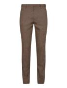 Bs Pollino Classic Fit Suit Pants Brown Bruun & Stengade