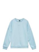 Vmpernille Bea Ls Sweat Box Jrs Blue Vero Moda