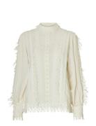 Slfsilja Ls Top White Selected Femme