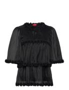 Flowcras Blouse Black Cras