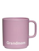 Favourite Cup With Handle Pink Design Letters