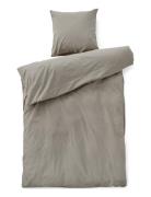 St Bed Linen 150X210/50X60 Cm Grey Compliments