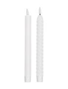 Cosy Forever Led Candles White Design Letters