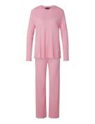 Lillian Jersey Pajama Set Pink Lexington Home