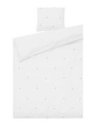 Daisy Påslakanset 150X210 Cm Vit/Ljusblå Se White Juna