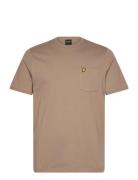 Pocket T-Shirt Brown Lyle & Scott