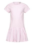 Crisp Poplin Drastina Dress Pink Mads Nørgaard