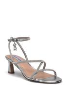 Nerissa Heeled Sandal Silver Steve Madden