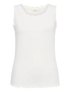 Crribba Top White Cream