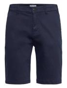 1927:Cashmere Touch Chino Shorts Navy Lindbergh Black
