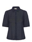 Shirt From Freequent In A Light Transparent Lace Material With A Lovel...
