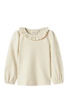 Nmfdarla Ls Slim Top Lil Cream Lil'Atelier
