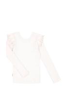 Classic Rib Florette Shirt Pink Gugguu