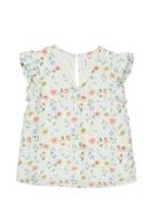 Vmjosie Marigold Sl Top Wvn Girl White Vero Moda Girl