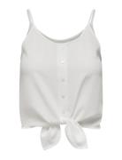 Onllecey Sl Knot Singlet Noos Wvn White ONLY