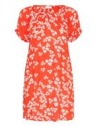 Kaamber Tunic Printed Orange Kaffe