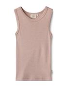 Wool Singlet Iggy Pink Wheat