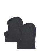 2 Wool Balaclava Kim Navy Wheat