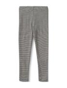 Wool Leggings Agi Navy Wheat