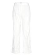Turn-Up Crease Pants White GANT