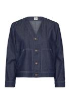 Air Denim Pil Jacket Navy Mads Nørgaard
