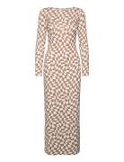 Rowyrs Dress Brown Résumé
