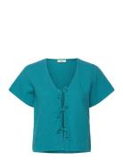 Erin - Pyjama Shirt Blue Etam