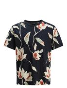 Jprblapalermo Aop Ss Tee Black Jack & J S