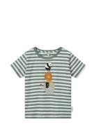 Apia Placement Shortsleeve T-Shirt Green Liewood