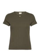 Dry Goods Pointelle Tee Olive Khaki Levi's®