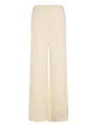 Jessie Wide Fit Knitted Pants Cream Malina
