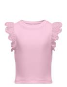 Kogdrea Life S/S Top Jrs Noos Pink Kids Only