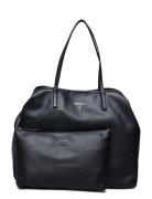 Victtoria Large 2 In 1 Tote Black GUESS