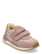 Shoes - Flat - With Velcro Pink ANGULUS