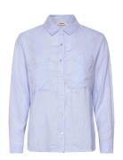 Isame - Long Sleeve Pyjama Shirt Blue Etam