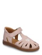 Sandals - Flat - Closed Toe Pink ANGULUS