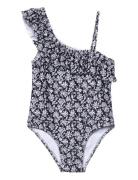 Floral Print Swimsuit Patterned Mango