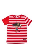 Pippi Och Poliserna T-Shirt Red Martinex
