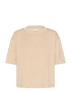 Kaannika T-Shirt Beige Kaffe
