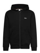 Hooded Cardigan Black BOSS