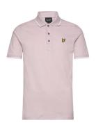 Tipped Polo Shirt Pink Lyle & Scott