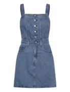 Iconic Button Thru Dress Med Indigo - Worn In Blue Levi's®